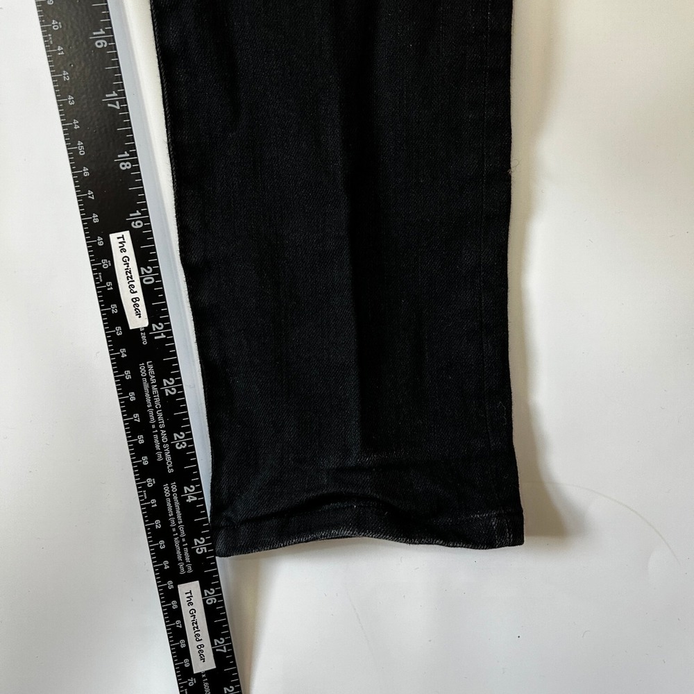 Hiroshi Kato The Needle Skinny Jeans Mens Size 30 Selvedge Black Raw Stretch USA - Picture 12 of 16